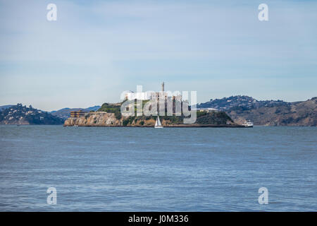 Isola di Alcatraz - San Francisco, California, Stati Uniti d'America Foto Stock