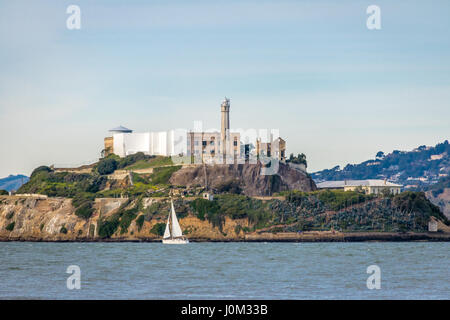 Isola di Alcatraz - San Francisco, California, Stati Uniti d'America Foto Stock