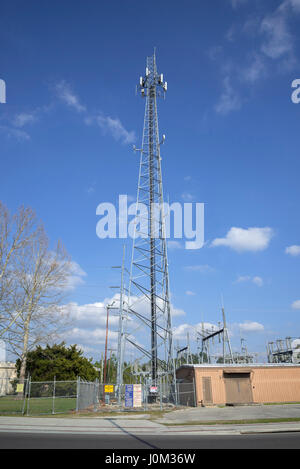 Gainesville regionale cella Utilities tower tower a Gainesville, Florida. Foto Stock