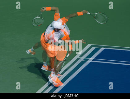 FERNANDO VERDASCO (ESP) in azione Foto Stock