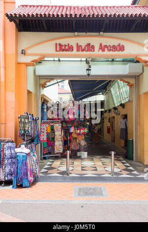 Little India arcade, Singapore Foto Stock