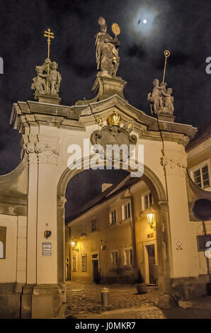 Il monastero di Strahov (ceco: Strahovský klášter) è una dei premonstrati Abbazia fondata nel 1143 da Jindřich Zdík, il Vescovo Giovanni di Praga e Vladislaus II, Foto Stock