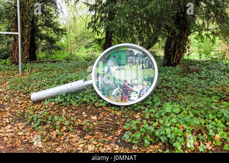 La Staffordshire Wildlife Trust's Wolseley Centro, Wolseley Bridge, vicino Rugeley, Staffordshire, England Regno Unito Foto Stock