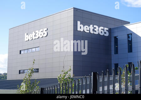 La sede nazionale di bet365, on-line un bookmakers, Festival Park, Etruria, Hanley, Stoke-on-Trent, STAFFS, Inghilterra. Foto Stock