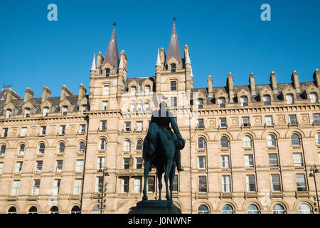 North Western Hall,una volta, hotel a 5 stelle, adesso, alloggi per studenti,Liverpool, Merseyside,l'Inghilterra,Patrimonio Mondiale,città,Nord,Nord,l'Inghilterra,inglese,UK. Foto Stock