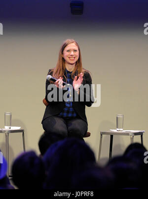 Chelsea Clinton a NeueHouse su Marzo 20, 2016 a Los Angeles, California. Foto Stock