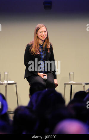 Chelsea Clinton a NeueHouse su Marzo 20, 2016 a Los Angeles, California. Foto Stock