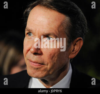 Jeff Koons assiste il Museo ampio black tie cena inaugurale presso l'ampio su settembre 17th, 2015 a Los Angeles, California. Foto Stock