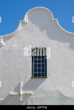 Bell'esempio tradizionale Cape Dutch Holbol un tetto a due spioventi Mowbray Città del Capo Sud Africa Foto Stock