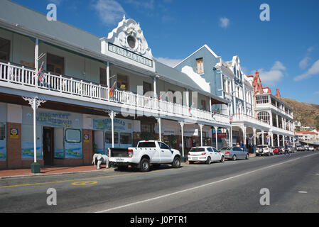 Strada principale Simons Town Cape Town Sudafrica Foto Stock