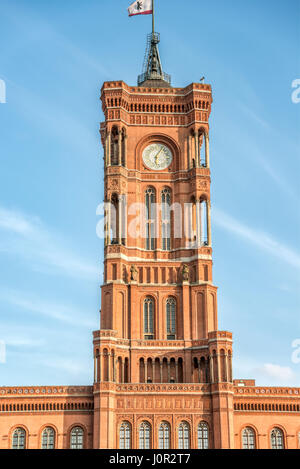 Municipio Rosso di Berlino, Germania Foto Stock