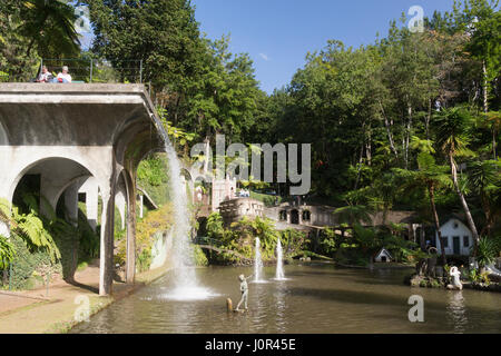 "Lago wan', Monte Palace Tropical Garden, Funchal, Madeira Foto Stock