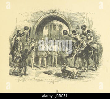 "The White Doe of Rylstone" è un poema narrativo di William Wordsworth, incentrato sul tragico destino della famiglia Norton. Esplora temi di lealtà, perdita e simbolismo della natura, ambientati nelle Dales dello Yorkshire. Foto Stock