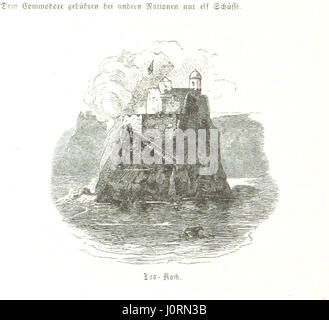 "Reise der österreichischen Fregatte Novara" documenta il viaggio globale della fregata austriaca Novara dal 1857 al 1859. Comandata dal commodoro B. von Wüllerstorf-Urbair, la spedizione include osservazioni fisiche e geologiche di A. v. Humboldt, con illustrazioni di J. Selleny. Foto Stock