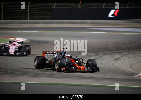 Sakhir, Bahrain. Xvi Apr, 2017. | Utilizzo di credito in tutto il mondo: dpa/Alamy Live News Foto Stock