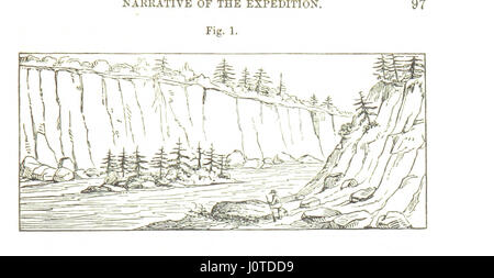 Sintesi narrativa di una spedizione esplorativa alle sorgenti del fiume Mississippi nel 1820: ripreso e completato con la scoperta della sua origine in Itasca Lago nel 1832. Con appendici Foto Stock