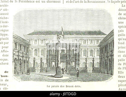 Una piccola guida per gli stranieri che visitano Parigi, che offre illustrazioni e una mappa per esplorare la città. La guida include informazioni pratiche e mette in evidenza i principali luoghi di interesse e attrazioni di Parigi. Foto Stock