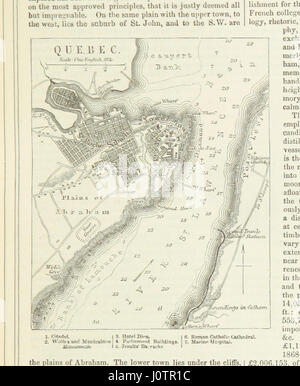 Questa immagine proviene da "The Imperial Gazetteer", un dizionario completo che copre informazioni geografiche, politiche e descrittive, con illustrazioni per migliorarne le voci. Foto Stock