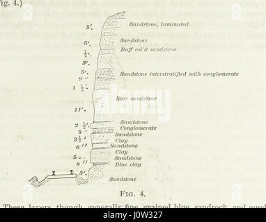 Servizio Geologico di Ohio. Parte I. relazione dei progressi compiuti nel 1869 (1870). Da J. S. Newberry, chief geologo, ecc. Parte II. Relazione del progresso nel secondo distretto, da E. B. Andrews. Parte III. Relazione sulla geologia della Contea di Montgomery, da E. Orton. [Con mappe.] Foto Stock