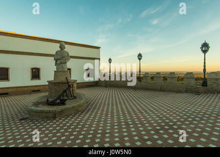 I monumenti in Palos de la Frontera,Huelva,Spagna. Foto Stock