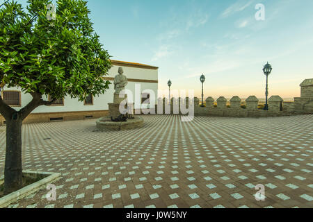 I monumenti in Palos de la Frontera,Huelva,Spagna. Foto Stock