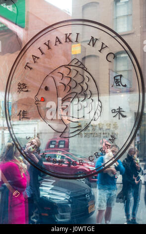 Taiyaki NYC, un Giapponese gelato company Foto Stock