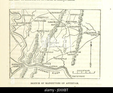 Immagine presa da pagina 219 di 'campagne dell'esercito del Potomac: una critica la storia di operazioni in Virginia, Maryland e Pennsylvania, dall'inizio fino alla fine della guerra 1861-5' Foto Stock