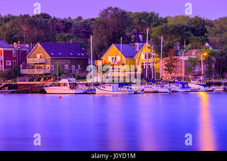 Mahone Bay, Nova Scotia, Canada Foto Stock