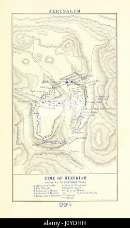 "La Terra Santa nella geografia e nella storia" fornisce un'esplorazione dettagliata della geografia e della storia della Terra Santa, con mappe e piani che completano la narrazione dei suoi significativi elementi storici e geografici. Foto Stock