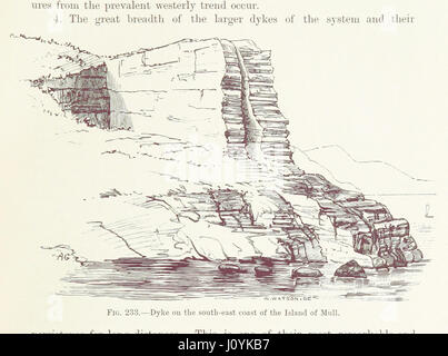Questo libro esplora gli antichi vulcani della Gran Bretagna, fornendo approfondimenti geologici e descrivendo dettagliatamente la loro storia. Comprende sette mappe e numerose illustrazioni a sostegno dello studio dell'attività vulcanica nella regione. Foto Stock