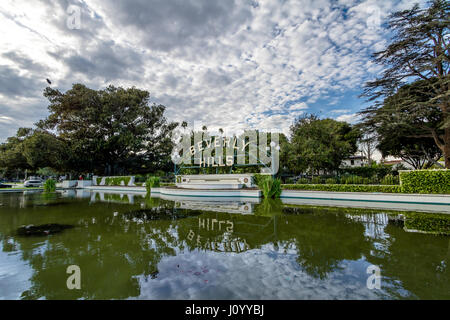 Berverly Hills segno - Los Angeles, California, Stati Uniti d'America Foto Stock