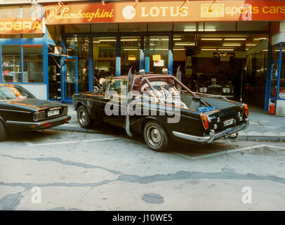 ROLLS ROYCE ricostruito come un servizio auto per un negozio di riparazioni auto a Düsseldorf Germania 2002 Foto Stock