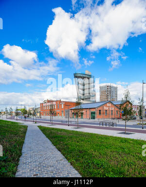 Belgio, Antwerpen - stella rossa Museo di linea Foto Stock