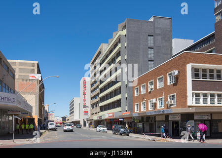 Elizabeth Street, Bloemfontein, Libero Stato Provincia, Repubblica del Sud Africa Foto Stock
