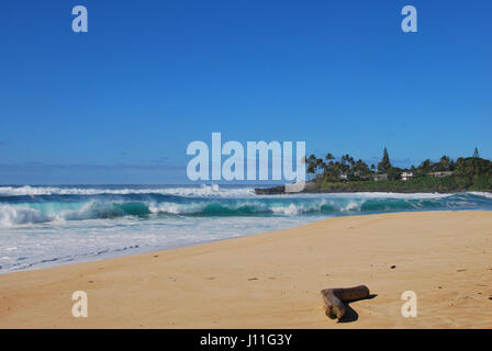 Waimea Bay Beach Park, Oahu, Hawaii Foto Stock