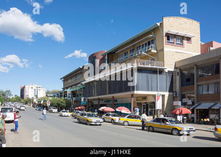 Centro citta', Kingsway, MASERU Maseru District, Regno di Lesotho Foto Stock