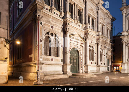 Scuola Grande di san rocco, sestier di dorsoduso, Venezia, Italia. Foto Stock