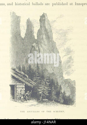Immagine presa da pagina 428 di 'intatte picchi e valli Unfrequented: a midsummer ramble nelle Dolomiti" Foto Stock