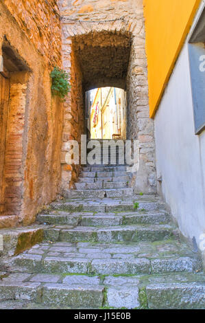 Vicolo. Pietragalla. Basilicata. L'Italia. Foto Stock