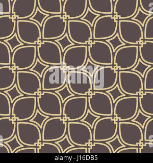 Seamless Pattern in stile arabo Foto Stock