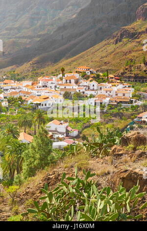 Fataga, Gran Canaria, Spagna Foto Stock