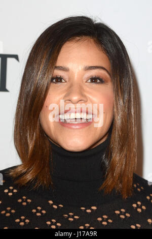 West Hollywood, CA, Stati Uniti d'America. 4 gennaio, 2017. LOS ANGELES - JAN 4: Gina Rodriguez alla seconda annua Moet momento Film Festival a Doheny Camera su Gennaio 4, 2017 in West Hollywood, CA. Credito: Hpa/via filo di ZUMA ZUMA/filo/Alamy Live News Foto Stock