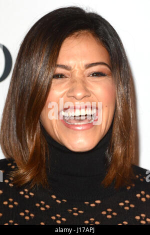 West Hollywood, CA, Stati Uniti d'America. 4 gennaio, 2017. LOS ANGELES - JAN 4: Gina Rodriguez alla seconda annua Moet momento Film Festival a Doheny Camera su Gennaio 4, 2017 in West Hollywood, CA. Credito: Hpa/via filo di ZUMA ZUMA/filo/Alamy Live News Foto Stock