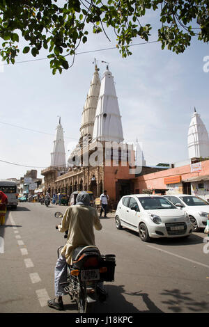 Daan ghati tempio, govardhan, mathura, Uttar Pradesh, India, Asia Foto Stock