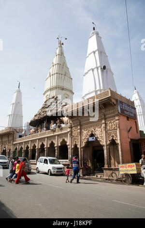 Daan ghati tempio, govardhan, mathura, Uttar Pradesh, India, Asia Foto Stock