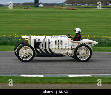 Hermann Layher, Benz 200hp, Blitzen Benz, Edwardian automobili, S F Trofeo di bordo, Goodwood LXXV Assemblea dei Soci, Goodwood, West Sussex, marzo 2017, GRRC, cir Foto Stock