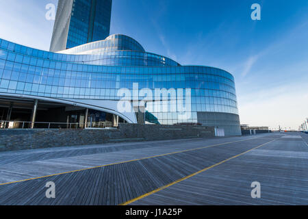 Edificio abbandonato sul lungomare di Atlantic City, New Jersey Foto Stock