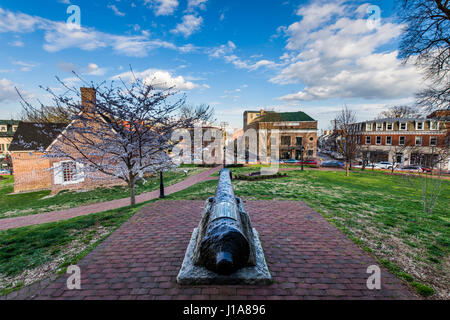 Maryland State Capitol Building in Annapolis in primavera Foto Stock