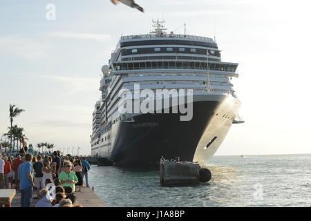 Key West Florida USA navi da crociera Foto Stock