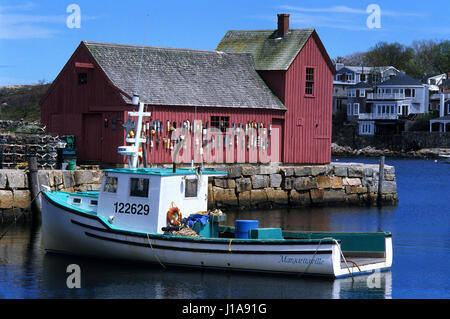 Motiff #1 - Rockport, Massachusetts, STATI UNITI D'AMERICA Foto Stock